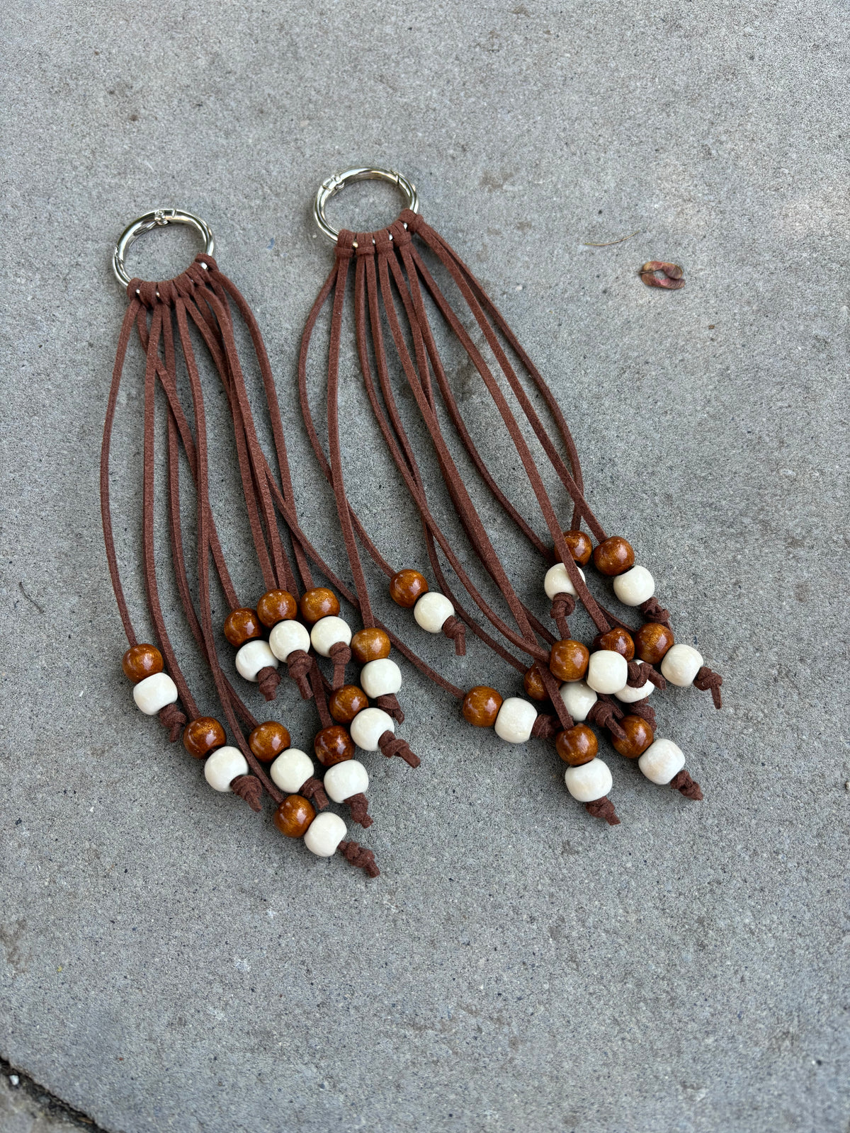 Boot Tassels - Brown