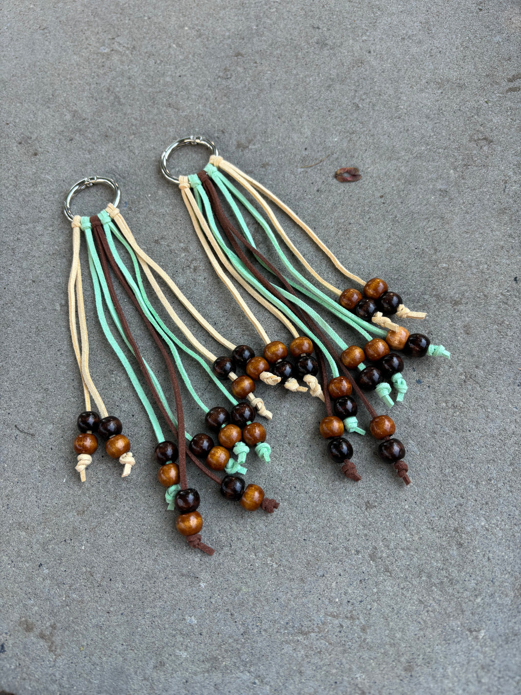 Boot Tassels - Mint