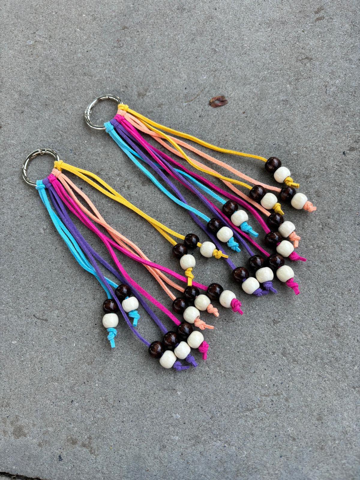 Boot Tassels - Rainbow