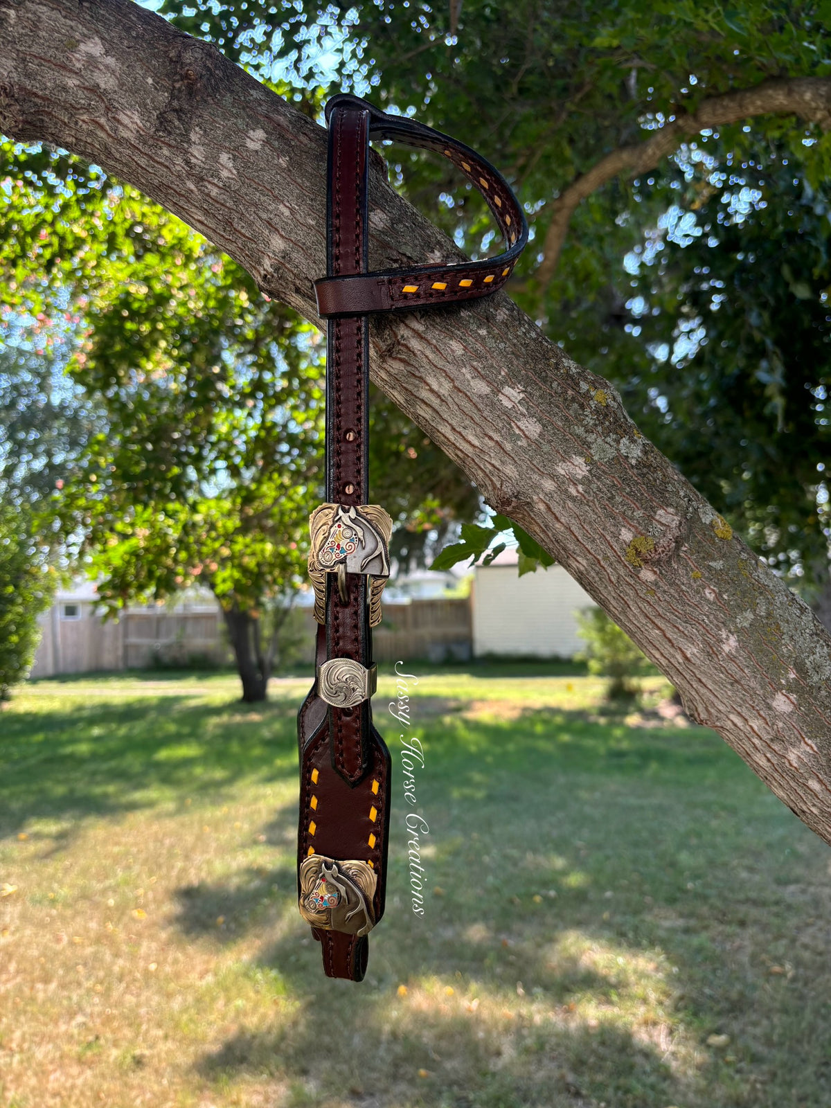 War Horse Short Cheek Headstall