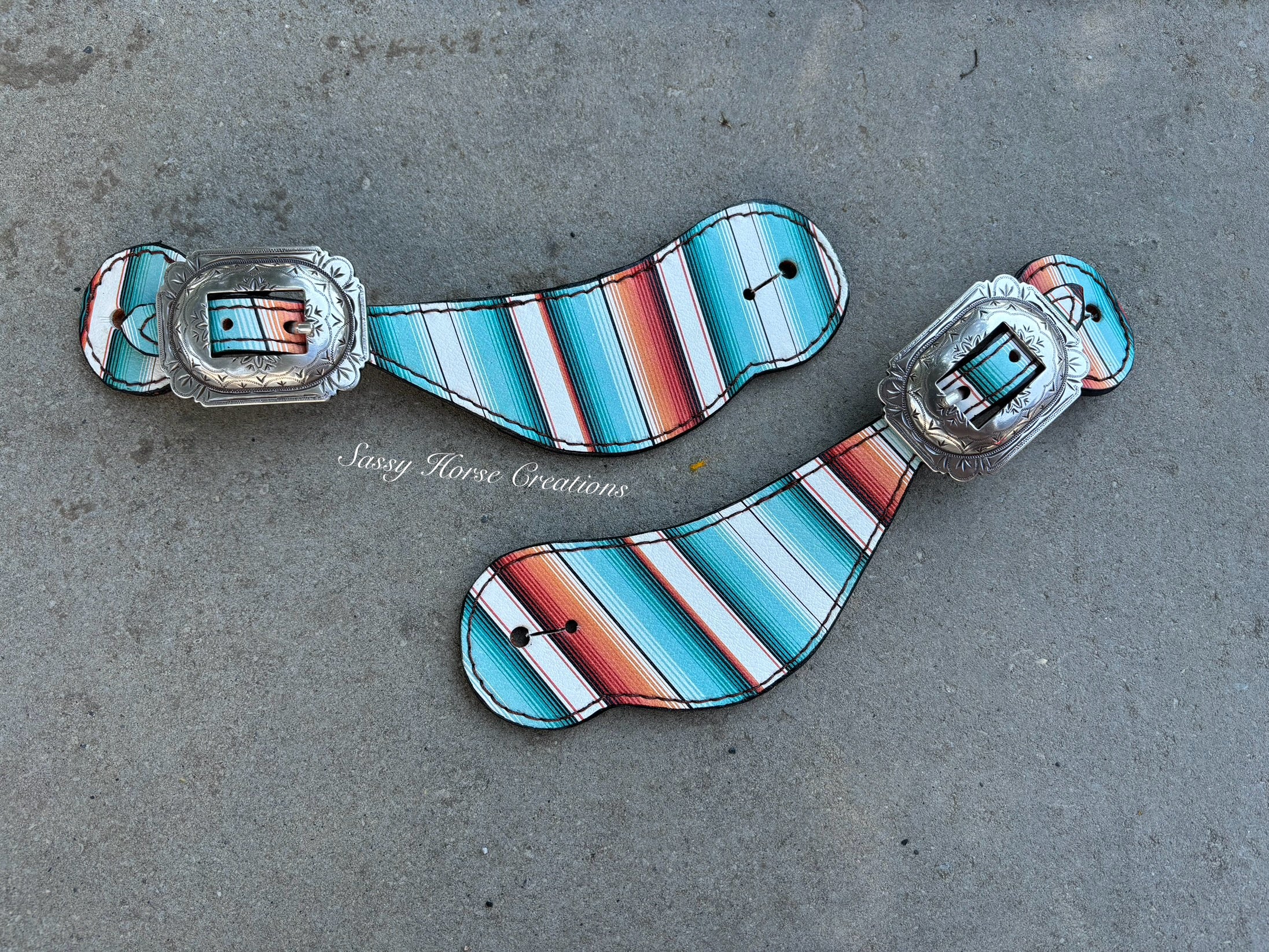 Serape Spur Straps