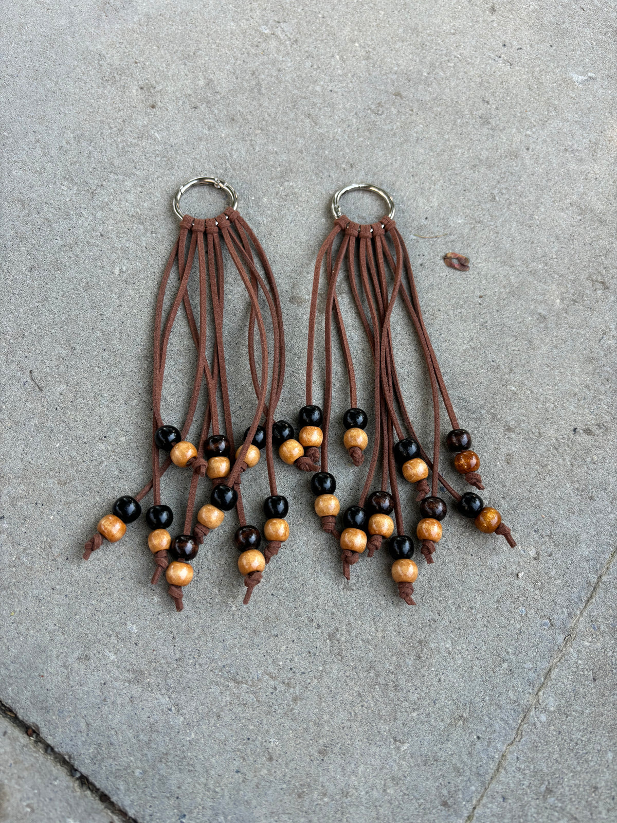 Boot Tassels - Brown